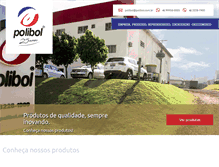 Tablet Screenshot of polibol.com.br